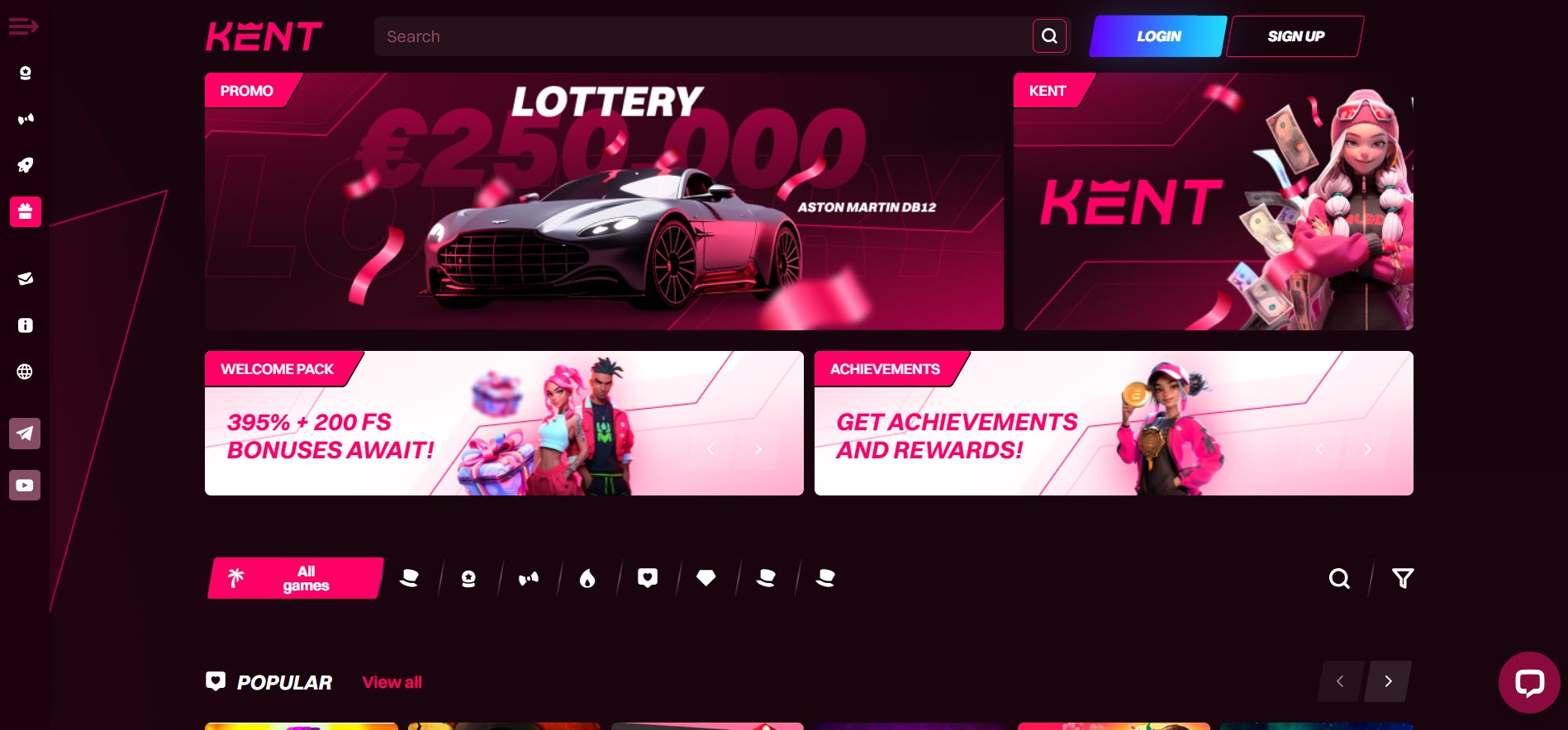 Kent Casino Официальный сайт Азартные игры и бонусы