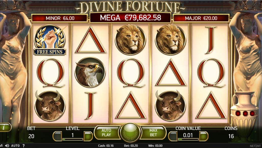 Аппарат Divine Fortune играть на официальном сайте.