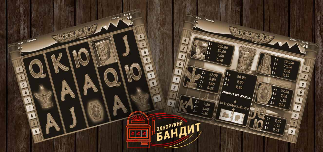 Игровой автомат Book of Ra Книги ⇒ Играть бесплатно без.