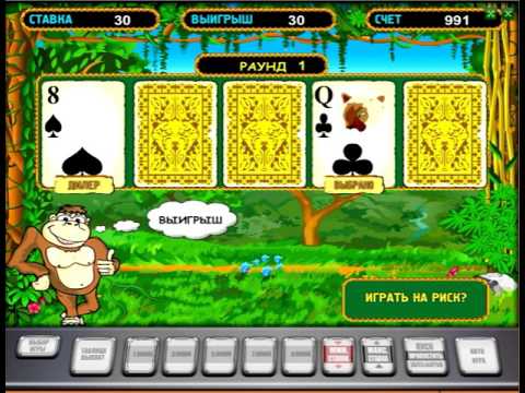 Игровой автомат Crazy Monkey Крейзи Манки играть онлайн.