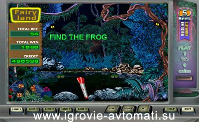 Игровой автомат Лягушка Fairy Land бесплатно и без регистрации