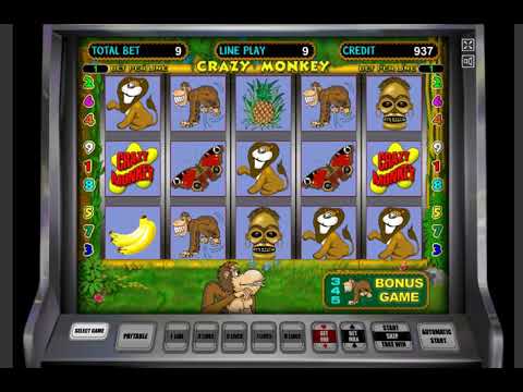 Игровой автомат Обезьянки Играть в демо Crazy Monkey онлайн